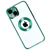 Newface iPhone 15 Kılıf Slot Silikon - Köknar Yeşili