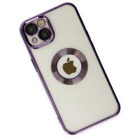 Newface iPhone 15 Kılıf Slot Silikon - Mor