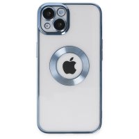 Newface iPhone 15 Kılıf Slot Silikon - Sierra Blue