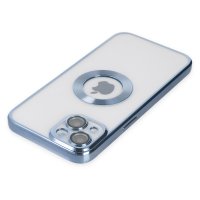 Newface iPhone 15 Kılıf Slot Silikon - Sierra Blue