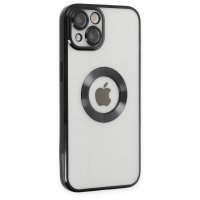 Newface iPhone 15 Kılıf Slot Silikon - Siyah