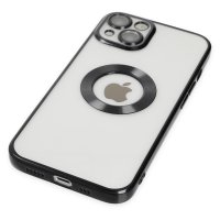 Newface iPhone 15 Kılıf Slot Silikon - Siyah