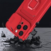 Newface iPhone 15 Kılıf Zuma Kartvizitli Yüzüklü Silikon - Lacivert