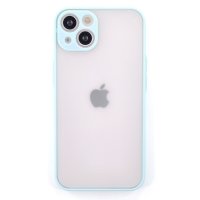 Newface iPhone 15 Plus Kılıf Montreal Silikon Kapak - Turkuaz