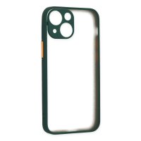 Newface iPhone 15 Plus Kılıf Montreal Silikon Kapak - Yeşil
