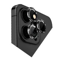 Newface iPhone 15 Pro Bilvis Titan Kamera Lens - Siyah