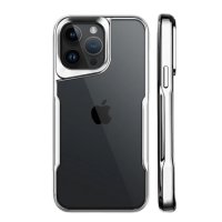 Newface iPhone 15 Pro Kılıf Boyi Silikon Kapak - Gümüş