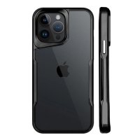 Newface iPhone 15 Pro Kılıf Boyi Silikon Kapak - Siyah