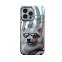 Newface iPhone 15 Pro Kılıf Crew Desenli Kapak - Köpek