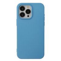 Newface iPhone 15 Pro Kılıf First Silikon - Mavi