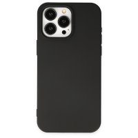 Newface iPhone 15 Pro Kılıf First Silikon - Siyah