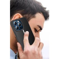 HDD iPhone 15 Pro Kılıf HBC-155 Lizbon Kapak - Derin Mor