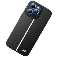 HDD iPhone 15 Pro Kılıf HBC-155 Lizbon Kapak - Siyah