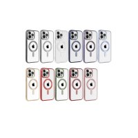 Newface iPhone 15 Pro Kılıf Kronos Magsafe Kapak - Rose Gold