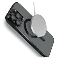 Newface iPhone 15 Pro Kılıf Kross Magneticsafe Kapak - Siyah