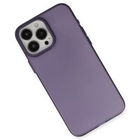 Newface iPhone 15 Pro Kılıf Modos Metal Kapak - Derin Mor