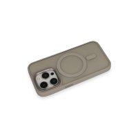 Newface iPhone 15 Pro Kılıf Oslo Magsafe Kapak - Titan Gri