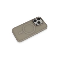 Newface iPhone 15 Pro Kılıf Oslo Magsafe Kapak - Titan Gri