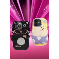 Newface iPhone 15 Pro Kılıf Poky Karakter Silikon Kapak - Desen 13