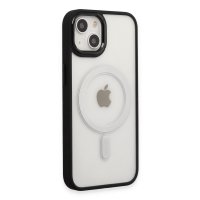 Newface iPhone 15 Pro Kılıf Room Magneticsafe Silikon - Siyah