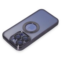 Newface iPhone 15 Pro Kılıf Slot Silikon - Mor