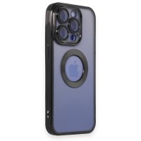 Newface iPhone 15 Pro Kılıf Slot Silikon - Siyah