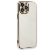 Newface iPhone 15 Pro Kılıf Volet Silikon - Beyaz