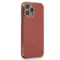 Newface iPhone 15 Pro Kılıf Volet Silikon - Kırmızı