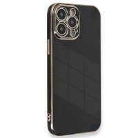 Newface iPhone 15 Pro Kılıf Volet Silikon - Siyah