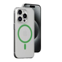 Joko iPhone 15 Pro Max Kılıf Bubble Magsafe Kapak - Yeşil