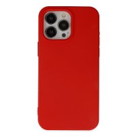 Newface iPhone 15 Pro Max Kılıf First Silikon - Kırmızı