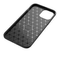 Newface iPhone 15 Pro Max Kılıf Focus Karbon Silikon - Siyah