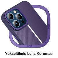 HDD iPhone 15 Pro Max Kılıf HBC-155 Lizbon Kapak - Koyu Yeşil