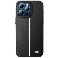 HDD iPhone 15 Pro Max Kılıf HBC-155 Lizbon Kapak - Siyah