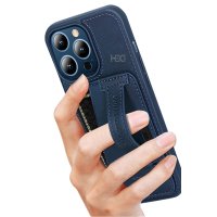 HDD iPhone 15 Pro Max Kılıf HD Deri Kartvizitli Kapak - Yeşil