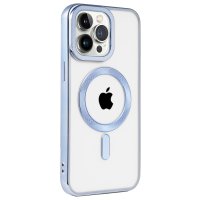 Newface iPhone 15 Pro Max Kılıf Kronos Magsafe Kapak - Sierra Blue