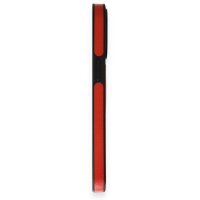 Newface iPhone 15 Pro Max Kılıf Ozzi Magsafe Deri Kapak - Kırmızı