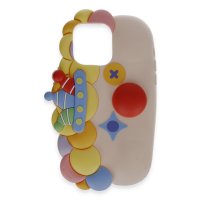 Newface iPhone 15 Pro Max Kılıf Poky Karakter Silikon Kapak - Desen 7