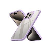 Newface iPhone 15 Pro Max Kılıf Power Silikon - Lila