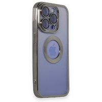 Newface iPhone 15 Pro Max Kılıf Slot Silikon - Titan Gri