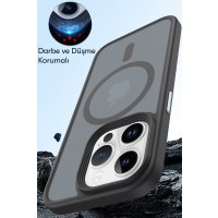 Newface iPhone 15 Pro Max Kılıf Trex Magneticsafe Kapak - Sierra Blue