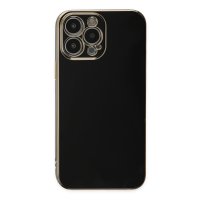 Newface iPhone 15 Pro Max Kılıf Volet Silikon - Siyah
