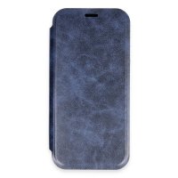 Newface iPhone 16 Pro Kılıf Flip Cover - Lacivert