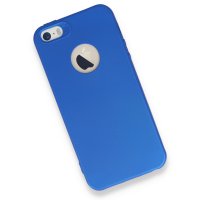 Newface iPhone 5 Kılıf First Silikon - Mavi
