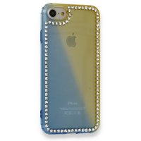 Newface iPhone 6 Kılıf İmaj Silikon - Mavi-Sarı