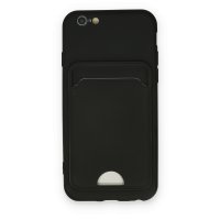 Newface iPhone 6 Kılıf Kelvin Kartvizitli Silikon - Siyah