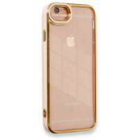 Newface iPhone 6 Kılıf Liva Lens Silikon - Pudra