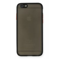 Newface iPhone 6 Kılıf Montreal Silikon Kapak - Siyah