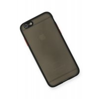 Newface iPhone 6 Kılıf Montreal Silikon Kapak - Siyah