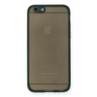 Newface iPhone 6 Kılıf Montreal Silikon Kapak - Yeşil